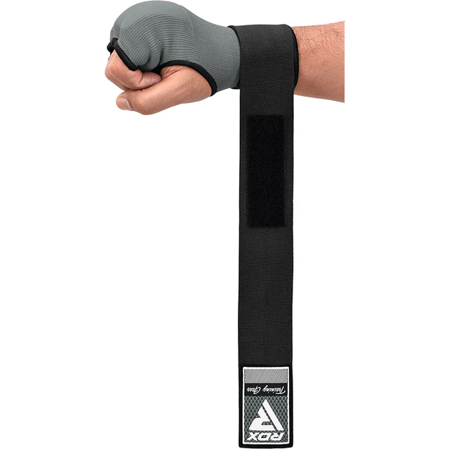 HYP-IS-Grey_4_640x_crop_center.webp RDX IS Gel Padded Inner Gloves Hook & Loop Wrist Strap for Knuckle Protection OEKO-TEX® Standard 100 certified - Image 5