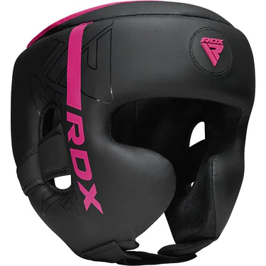 f6_kara_pink_black_head_guard_1__1_680d35a9-215a-475f-a42e-dc36eab0c6af_375x_crop_center.webp RDX F6 KARA Head Guard - Image 7