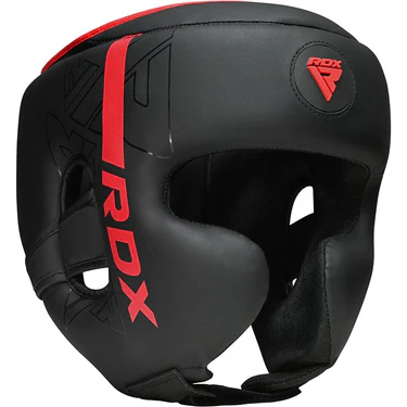 f6_red_black_kara_head_guard_2__1_8445c8c3-73e6-4de1-9c67-64ad6219288d_375x_crop_center.webp RDX F6 KARA Head Guard