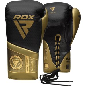 RDX K1 Mark Pro Fight Boxing Gloves 10oz - Lace Up Design