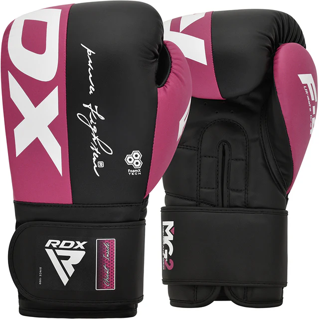 rdx_f4_boxing_sparring_gloves_hook_loop_pink_5_640x_crop_center.webp RDX F4 Boxing Sparring Gloves Hook & Loop - Image 3