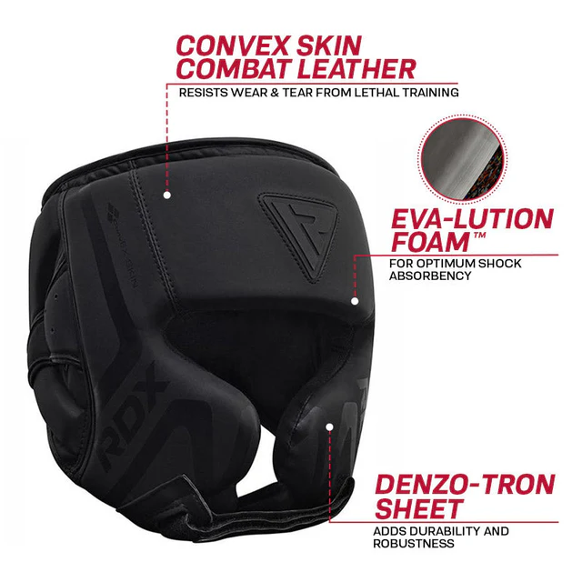 rdx_t15_noir_cheek_protector_head_guard_5_564ce26d-a3f2-4f5b-8314-bbc96b77ec6d_640x_crop_center.webp RDX T15 Noir Cheek Protector Head Guard - Image 5