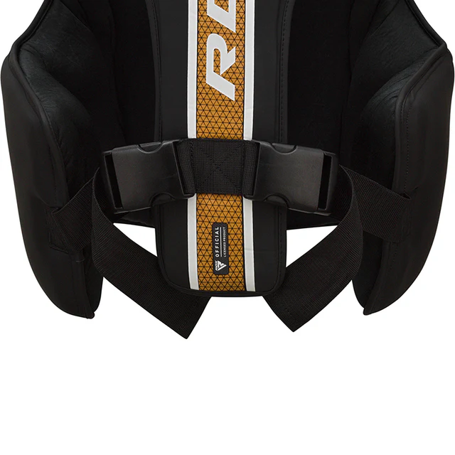 rdx_t17_aura_body_protector_-_boxing_mma_training_chest_ribs_belly_guard-golden_4_640x_crop_center.webp RDX CHEST GUARD AURA PLUS T-17 - Image 2