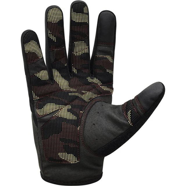RDX T2 Full Finger Gym Gloves - Touchscreen Workout Gloves - Image 5