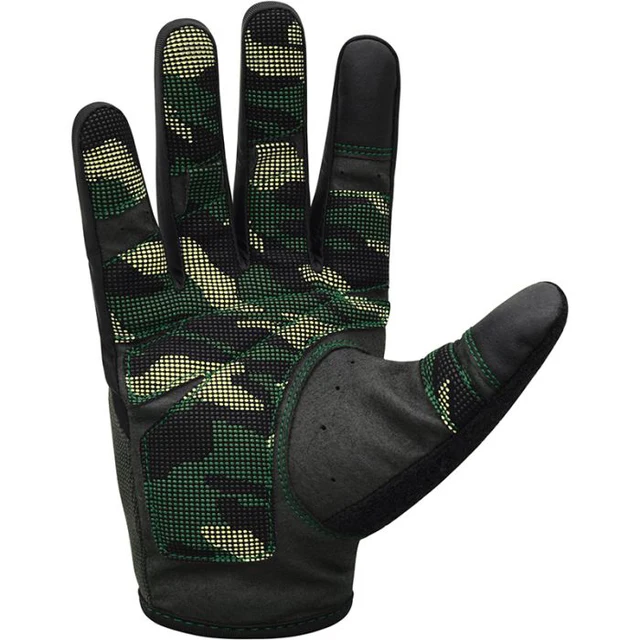 RDX T2 Full Finger Gym Gloves - Touchscreen Workout Gloves - Image 8