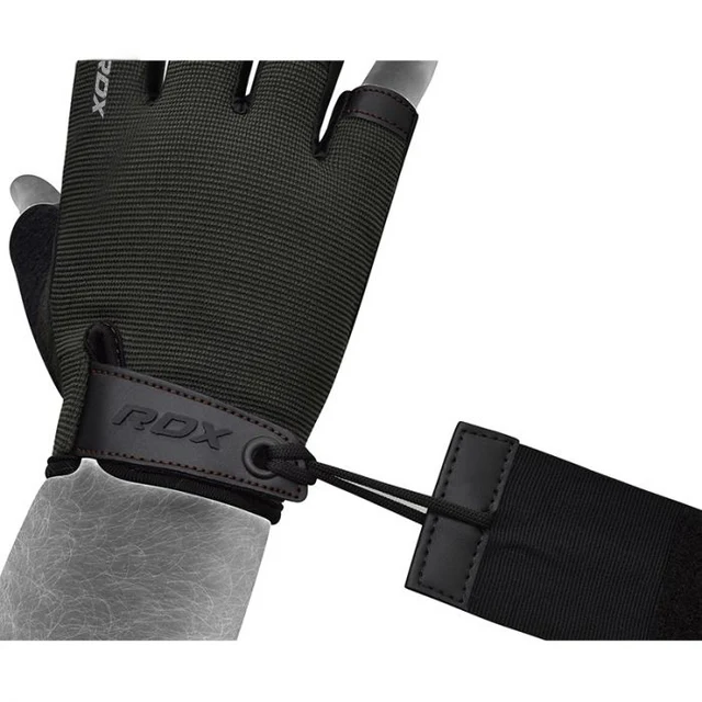 RDX T2 Weightlifting Half Finger Gym Gloves - Image 24
