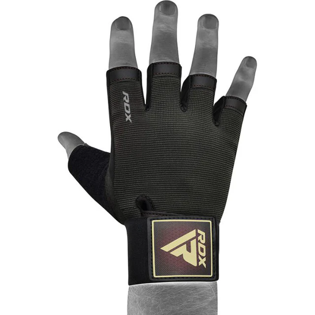 RDX T2 Weightlifting Half Finger Gym Gloves - Image 22