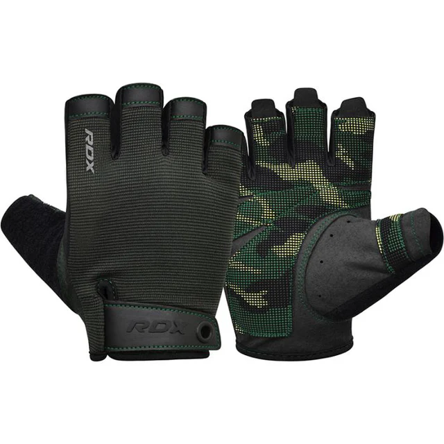 RDX T2 Weightlifting Half Finger Gym Gloves - Image 20