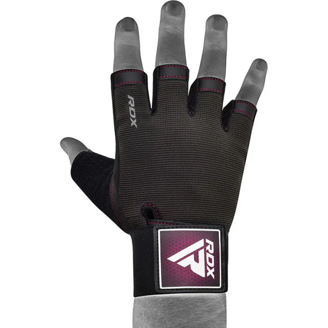 RDX T2 Weightlifting Half Finger Gym Gloves - Image 11