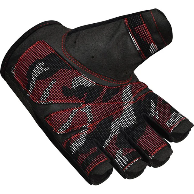 RDX T2 Weightlifting Half Finger Gym Gloves - Image 5