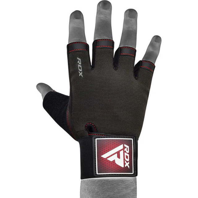 RDX T2 Weightlifting Half Finger Gym Gloves - Image 4