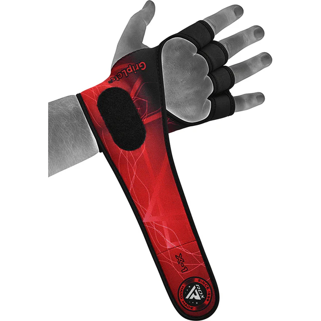rdx_x1_weightlifting_grips_red_7__3_640x_crop_center.webp RDX X1 Weightlifting Grips - Image 2